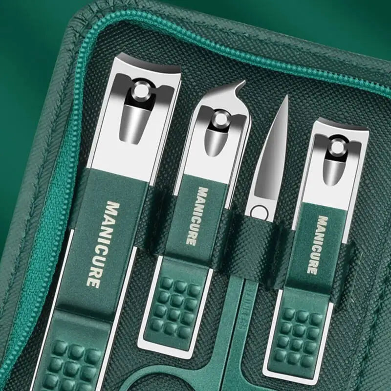 LUXE LINE Manicure Set with Leather Case