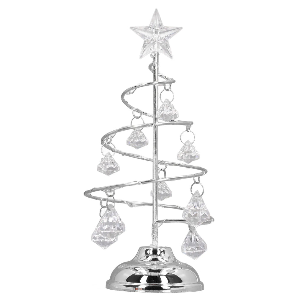 Crystal LED Christmas Tree Night Light