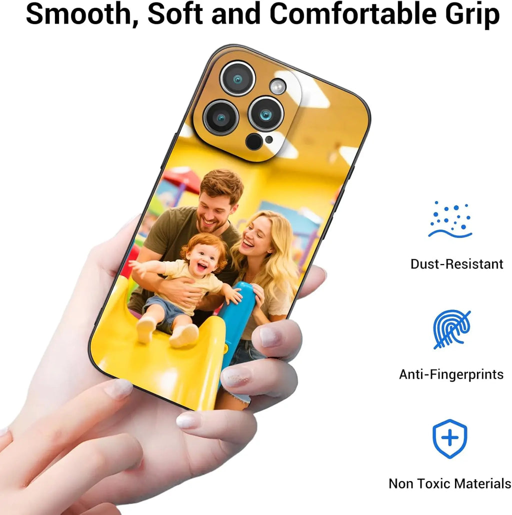 LUXE LINE Custom Matte Photo iPhone Case