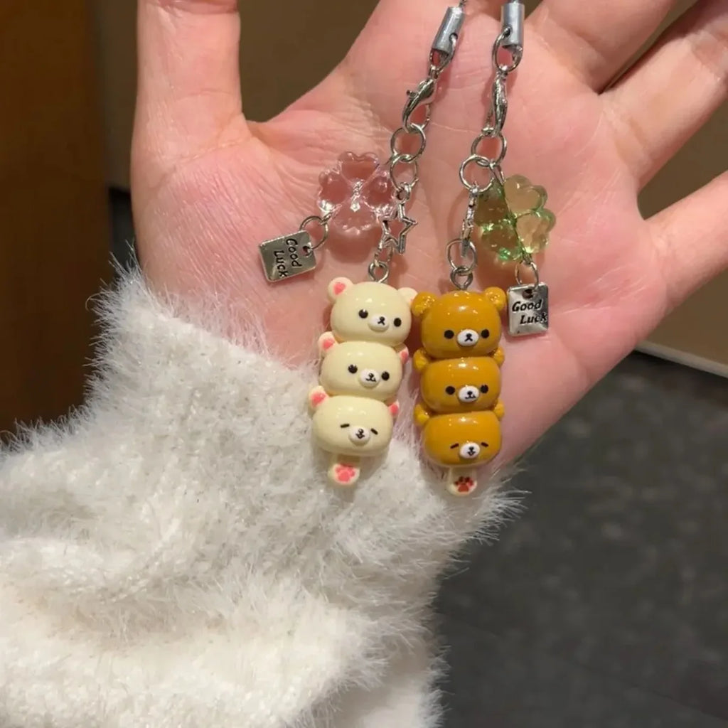 LUXE LINE Cute Bear Phone Charm