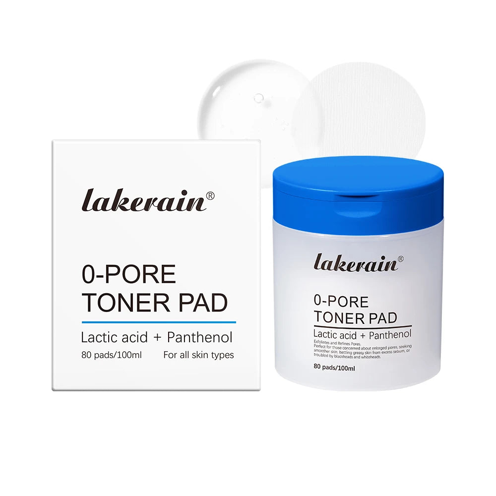4.5% AHA Lactic Acid 0.45% BHA Pore Toner Pad | Luxe Line Shop