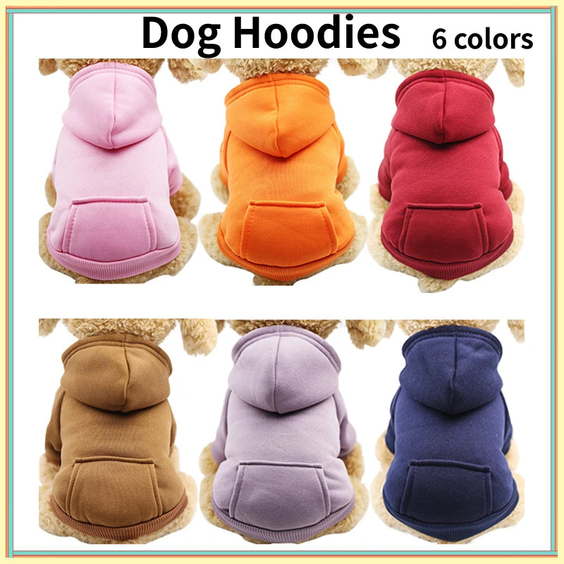 LUXE LINE Dog Hoodie Sweatshirt Jacket