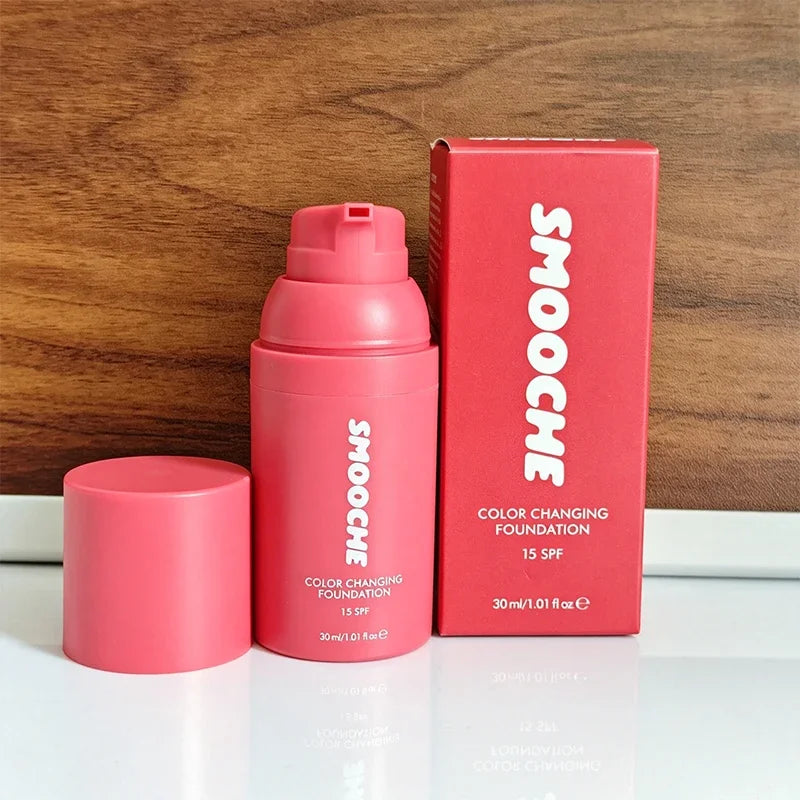 Bestseller Color Changing Liquid Foundation SPF15 Skin Tone Adaptive LongLasting Lightweight Concealer Oil Control Smooth Makeup