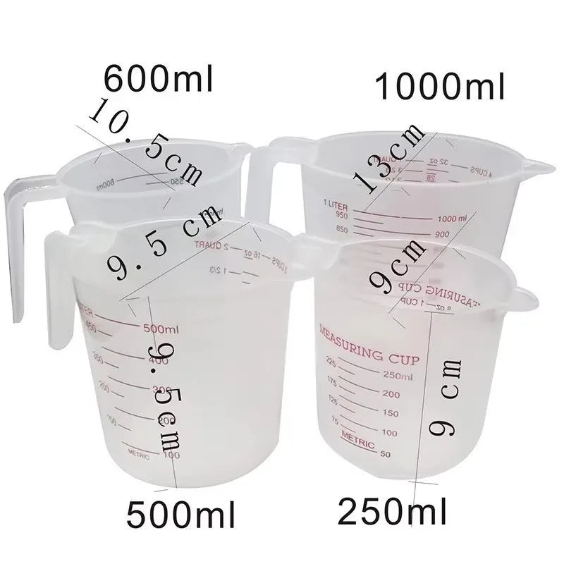 Silicone Measuring Cups & Spoons Baking Set