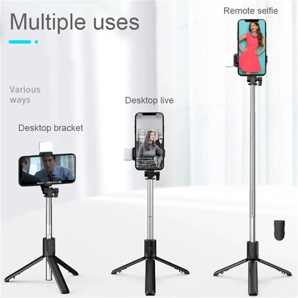 LUXE LINE Bluetooth Selfie Stick & Phone Holder