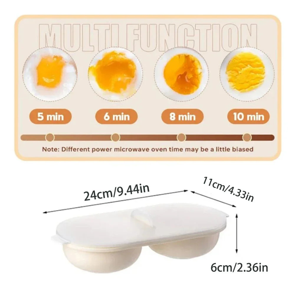 Microwave Egg Poacher & Egg Boiler