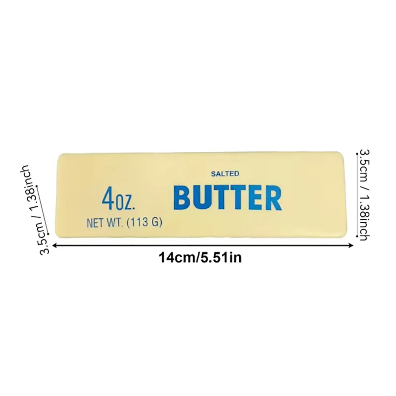 Butter Stick Cheese Squishy Fidget Toy