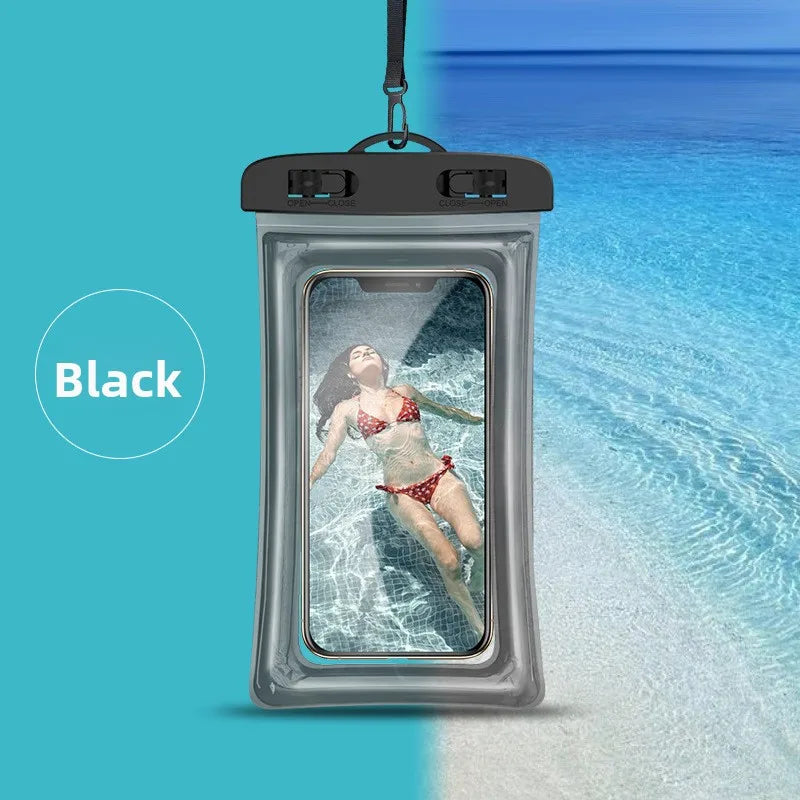 LUXE LINE Waterproof Phone Pouch – Luminous Touchscreen Dry Bag