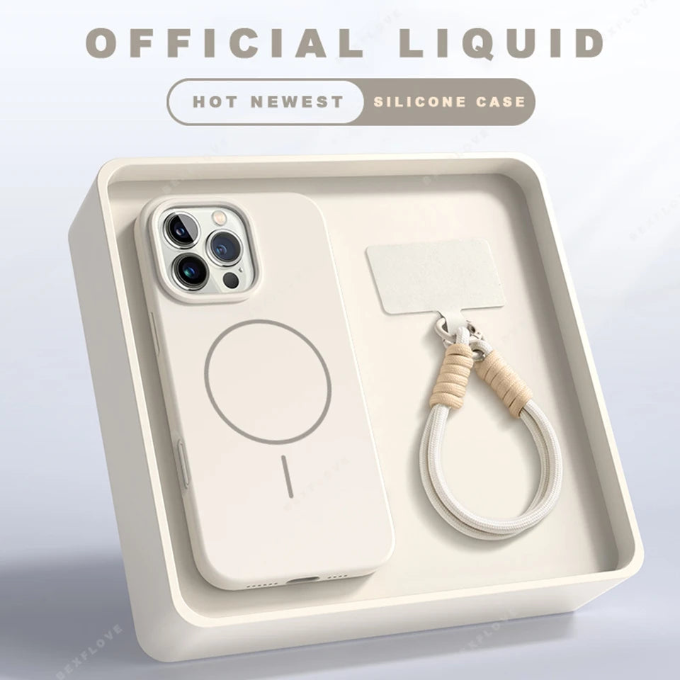 LUXE LINE Magnetic Phone Case for iPhone