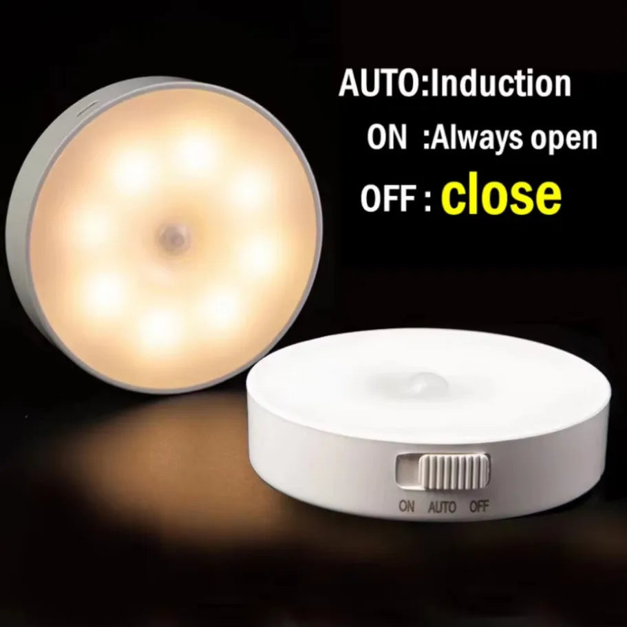 LUXE LINE Motion Sensor Round USB Night Light