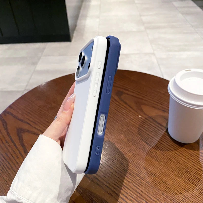 LUXE LINE Luxury Candy Color Matte Silicone iPhone Case