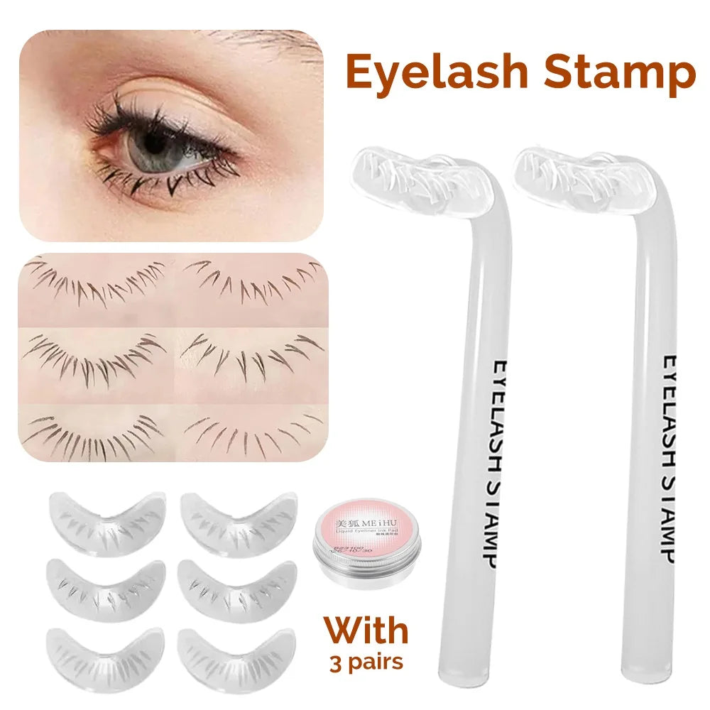 False Eyelash Stamp Natural Lower Eyelash