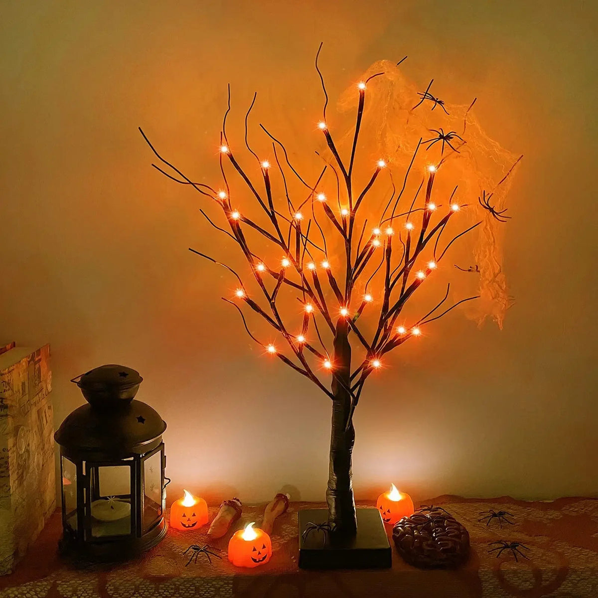 Christmas Birch Tree LED Light Decoration