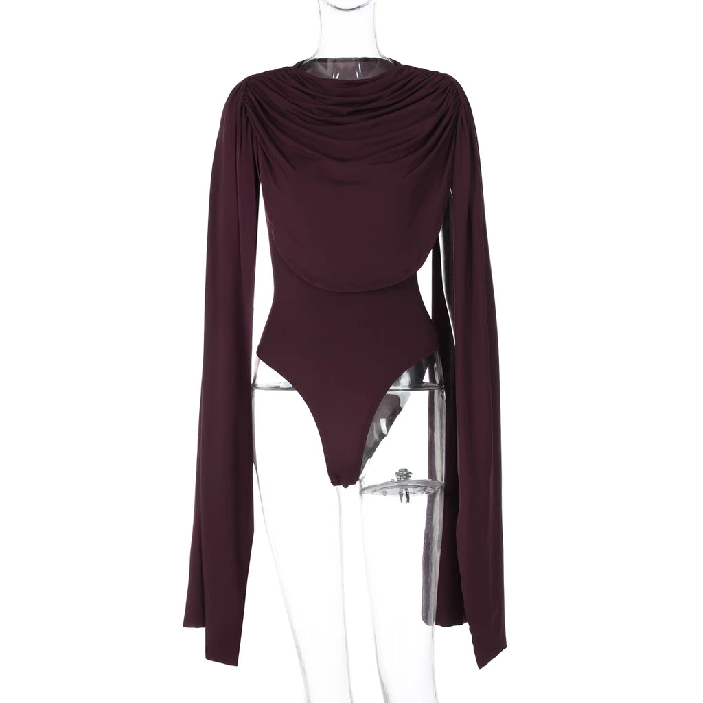 Ribbon Ruched Bodycon Romper