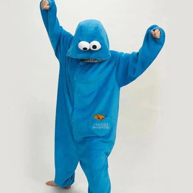 ELMO and COOKIE MONSTER Onesie
