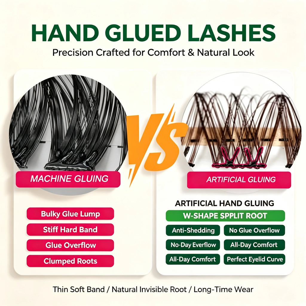 Press-On Self-Adhesive Lash Clusters | Luxe Line Shop