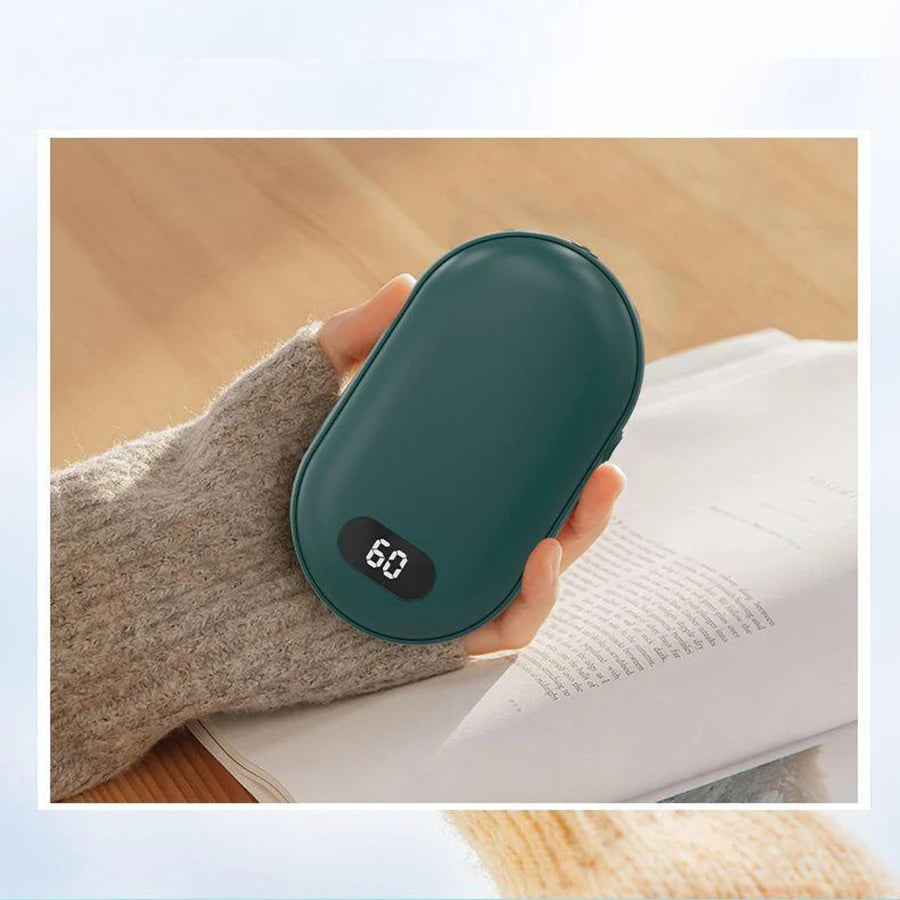 LUXE LINE Portable Double-Sided Hand Warmer
