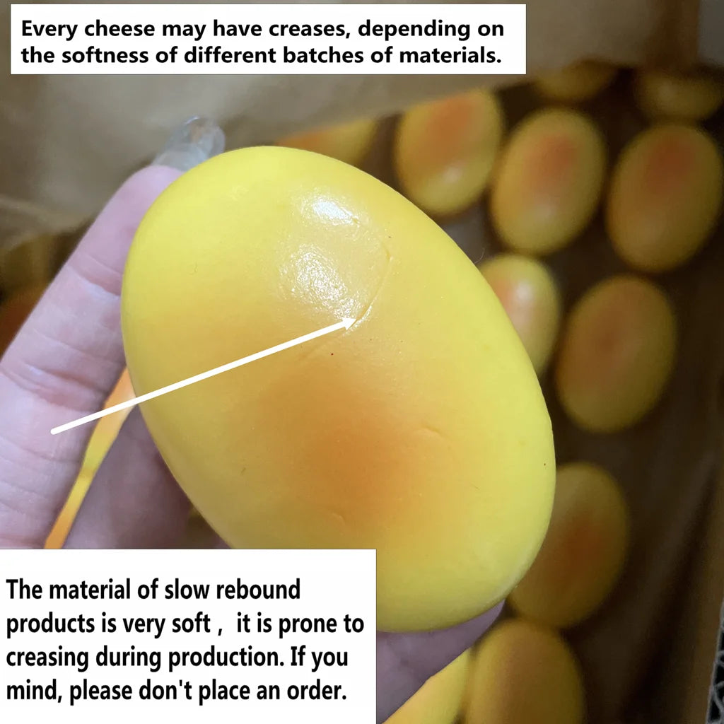 Cheese Cake Squishy Squeeze Toy