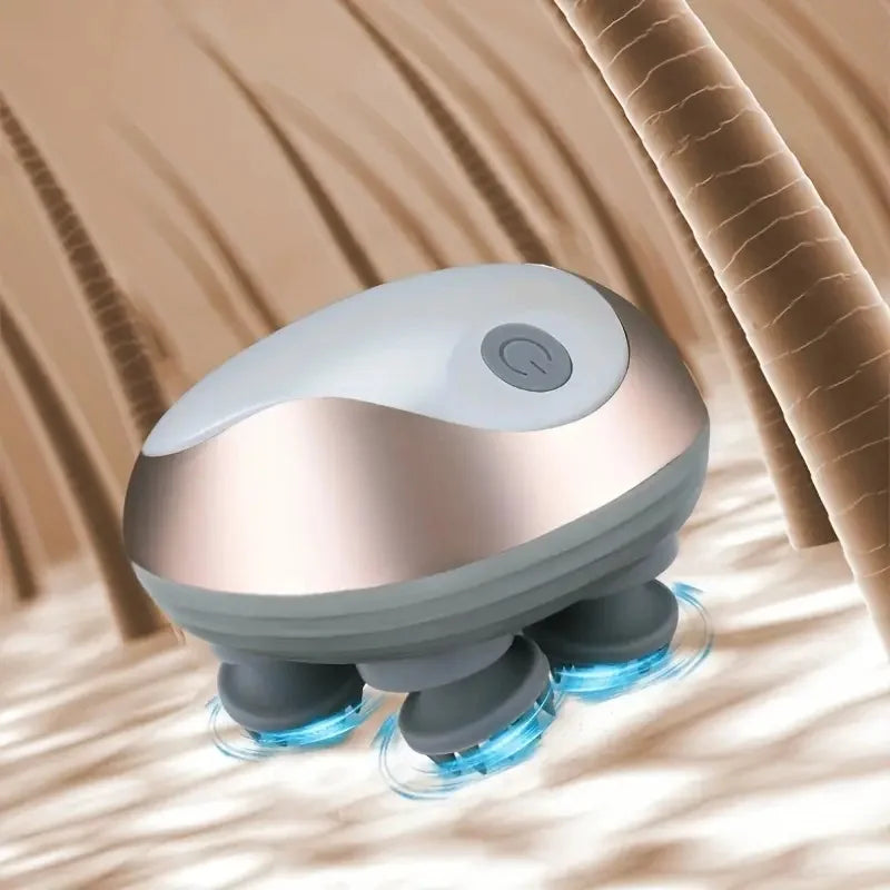 LUXE LINE USB Handheld Head Kneading Massager