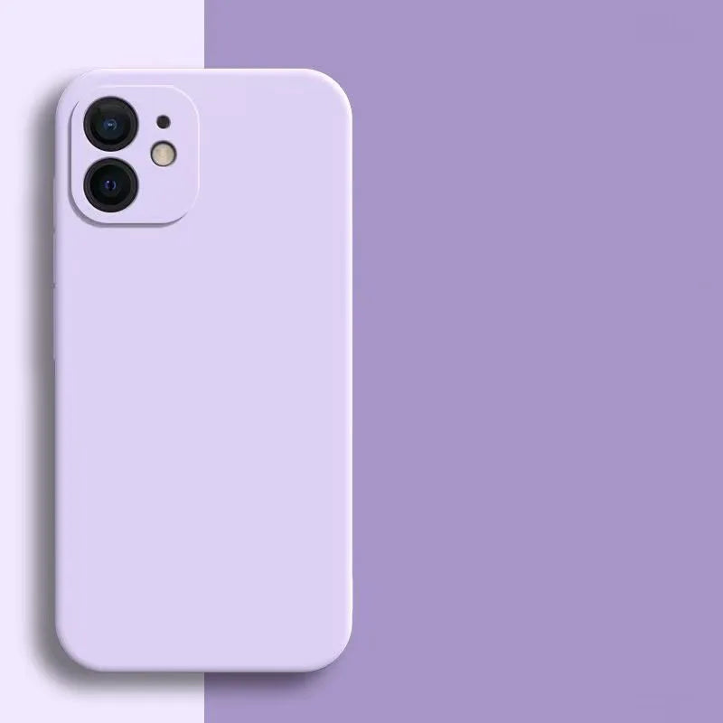 LUXE LINE Candy Color Silicone iPhone Case