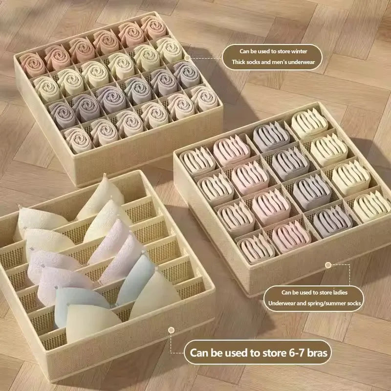 LUXE LINE Cabinet Drawer Organizer – Underwear, Bras & Socks Storage Box