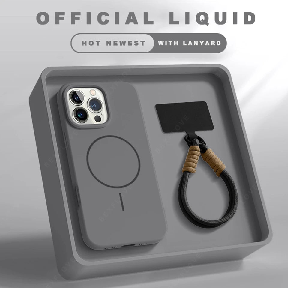 LUXE LINE Magnetic Phone Case for iPhone