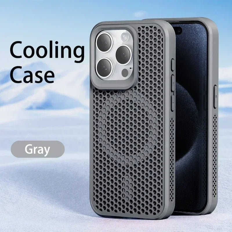 LUXE LINE Cooling Heat Dissipation Phone Case – MagSafe Compatible