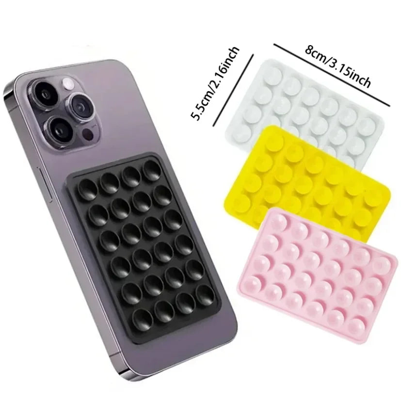 LUXE LINE Silicone Suction Cup Phone Holder Wall Mount