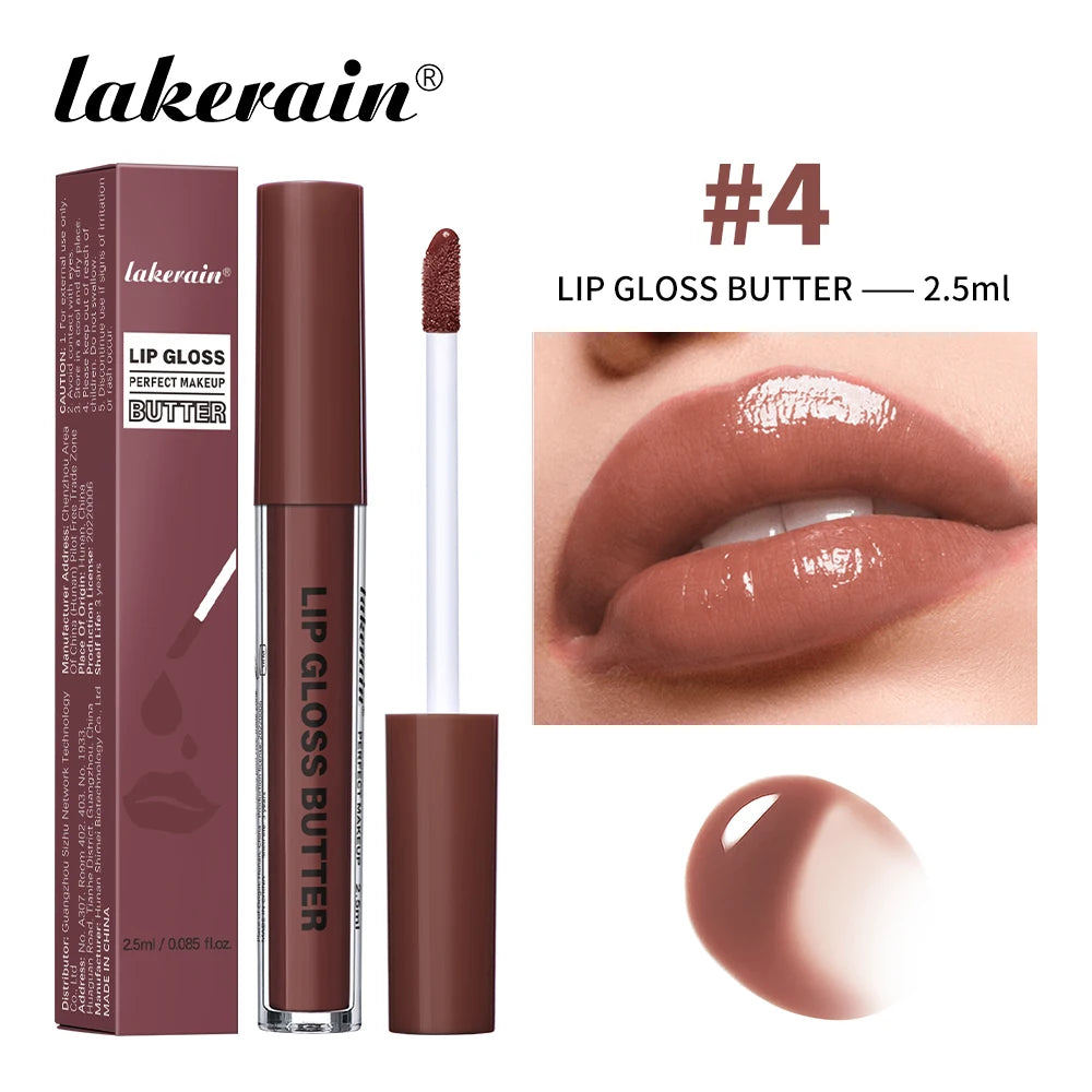 Lakerain Butter Lip Gloss Long-Lasting