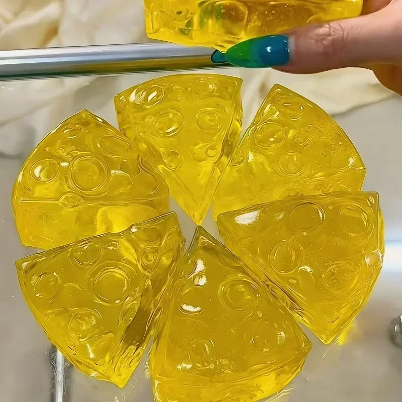 Mochi Cheese Squishy Fidget Toy
