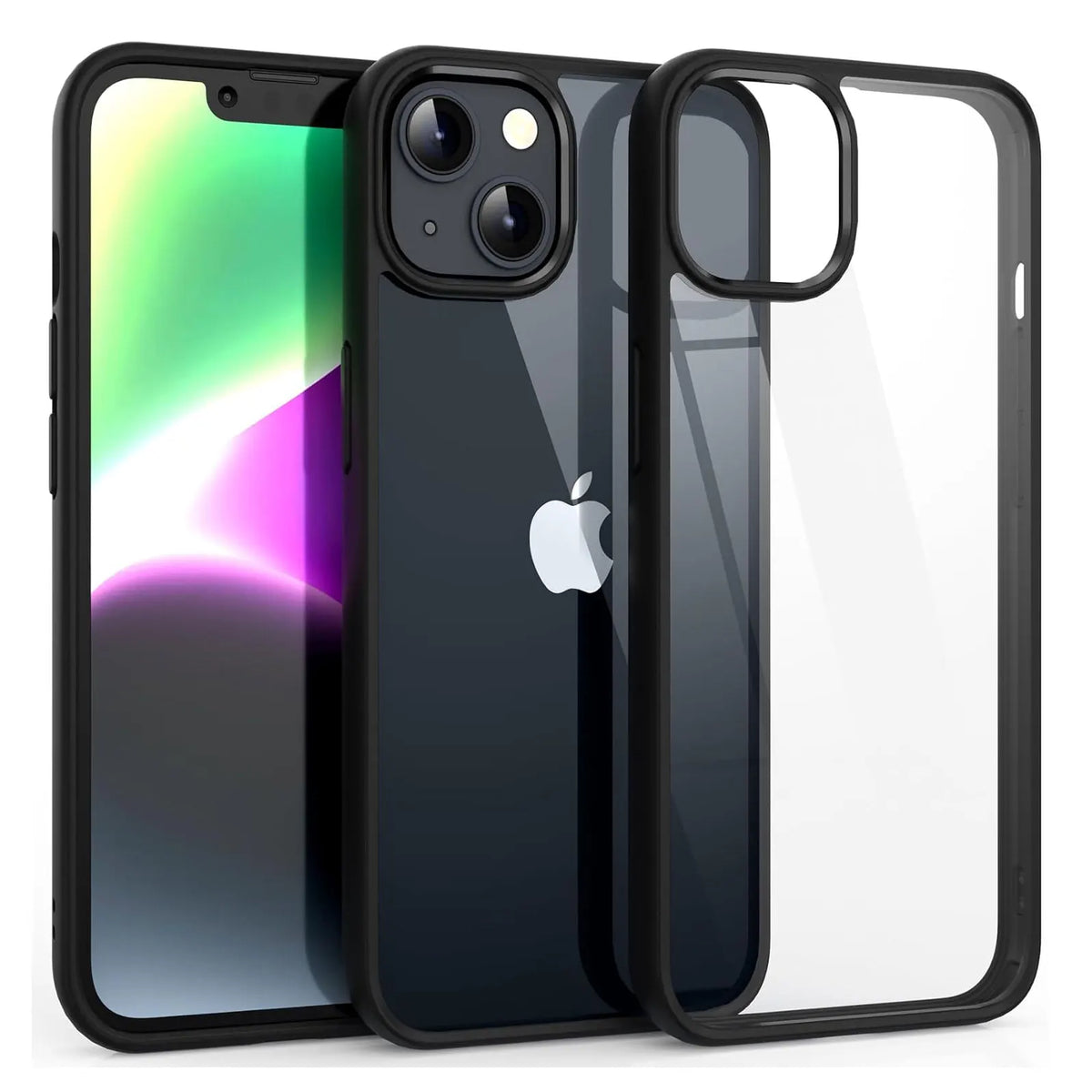 LUXE LINE Transparent Shockproof Phone Case – Silicone Bumper Cover