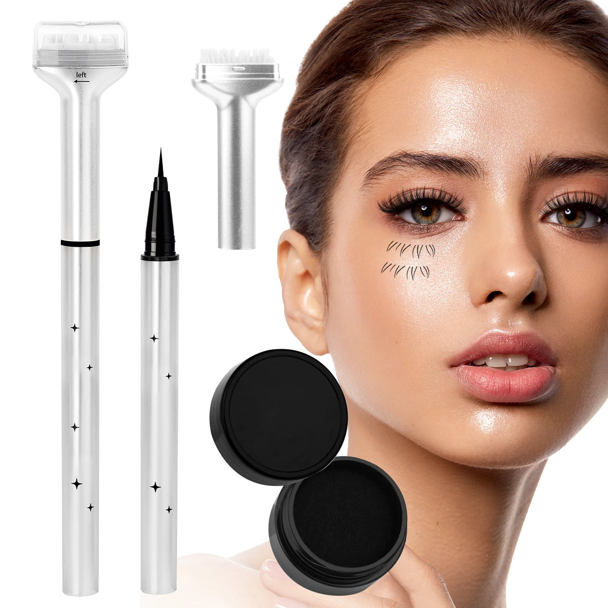 2-in-1 Lower Lash Stamp Kit with Ink | Luxe Line