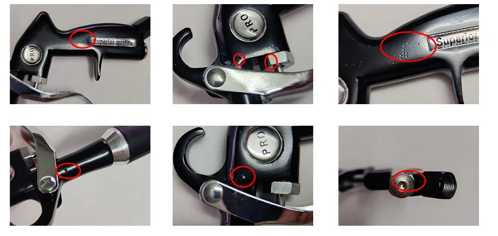 Car Cleaning Gun High Pressure Air Blow Gun Car Detailing Dry Washing Professional Car Interior Cleaning Tools