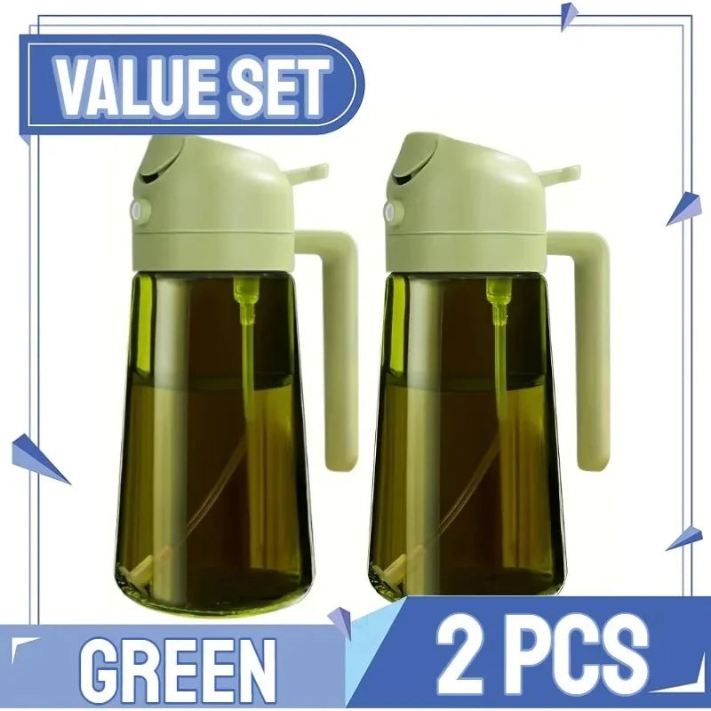 2-in-1 Oil Dispenser & Spray Bottle 500ml