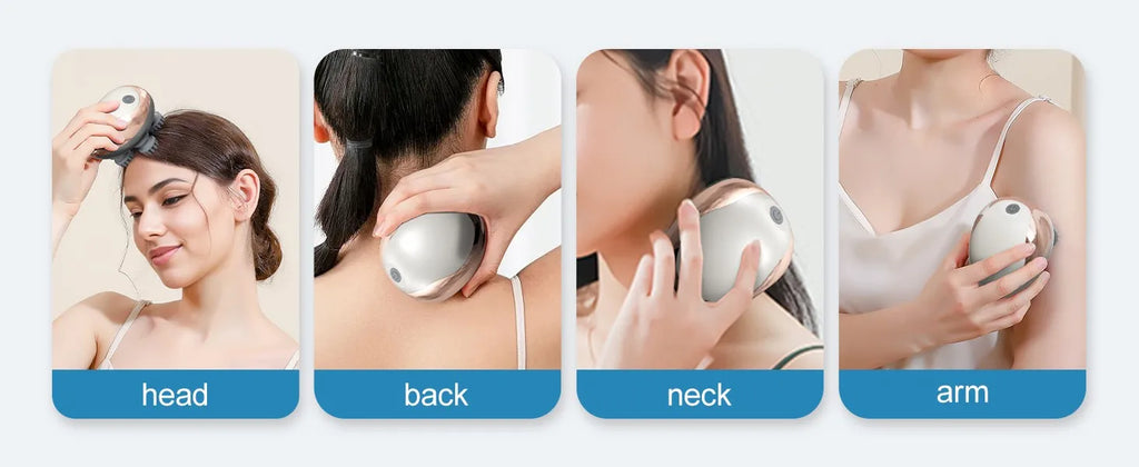LUXE LINE Electric Scalp Massager Handheld