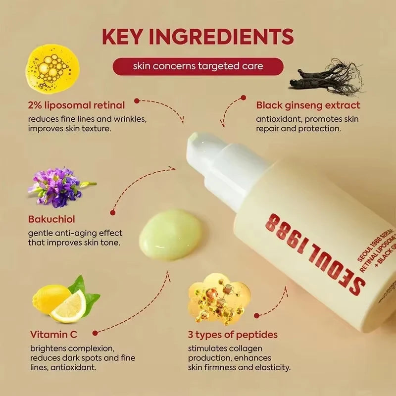 Korean 1988 Retinol Serum Black Ginseng
