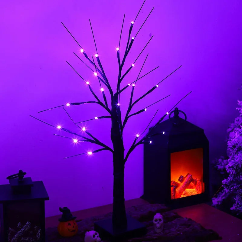Christmas Birch Tree LED Light Decoration