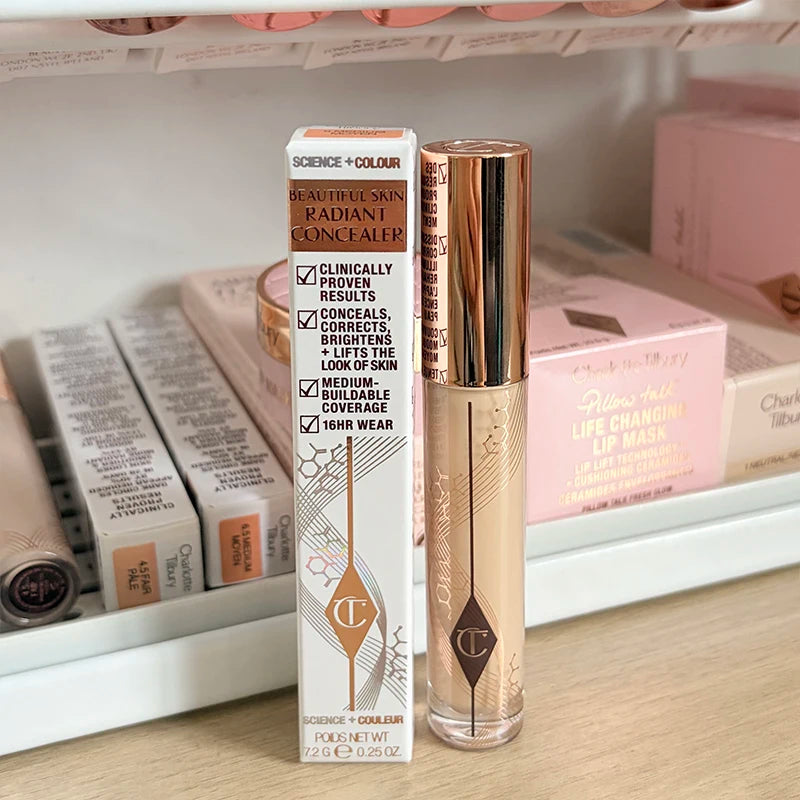 LUXE LINE Charlotte 4-Color Liquid Foundation & Air Cushion – Micro Light Concealer