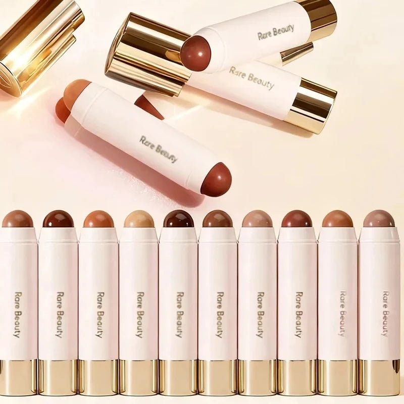 LUXE LINE Rare Beauty 3D Face Contour Stick — Liquid Bronzer & Natural Finish