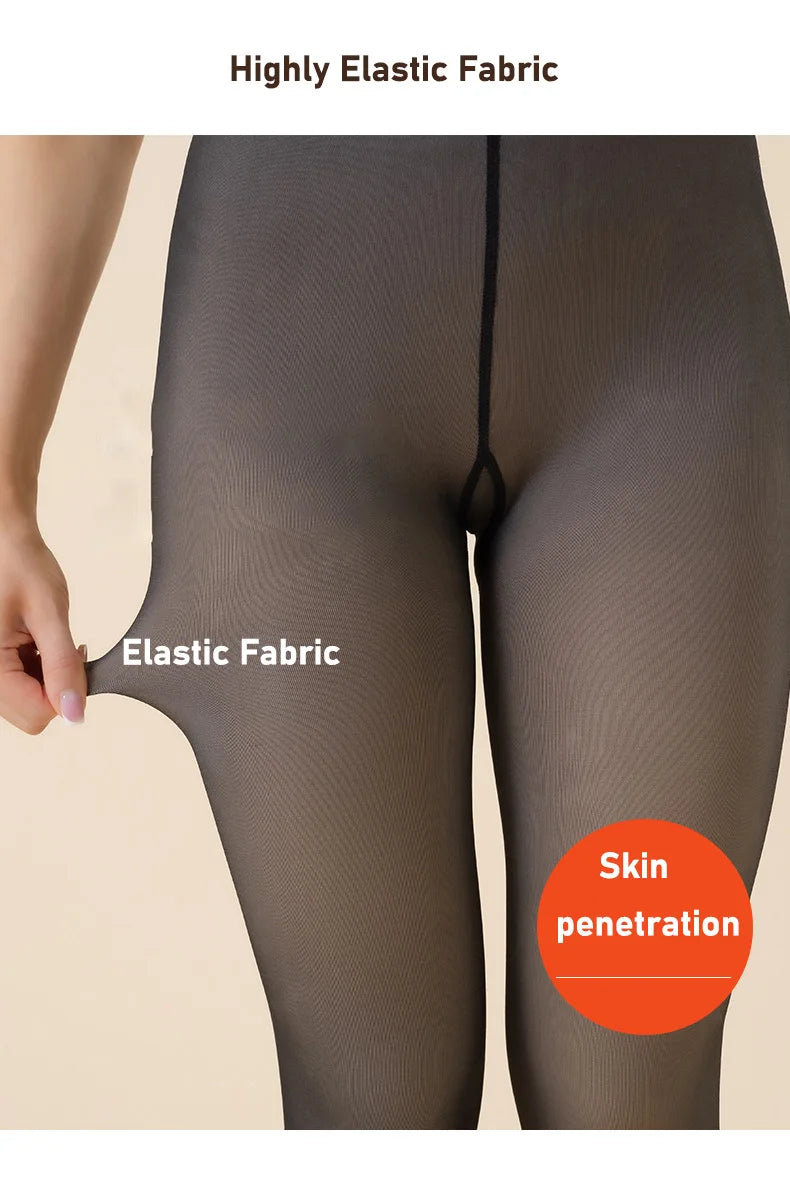 Thermal Fleece Pantyhose Tights