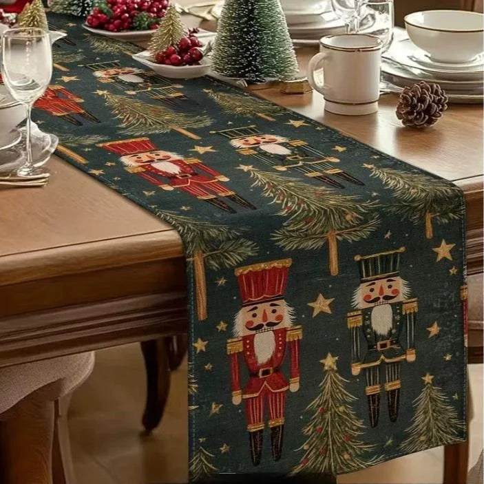 Christmas Tree Table Flag Decoration