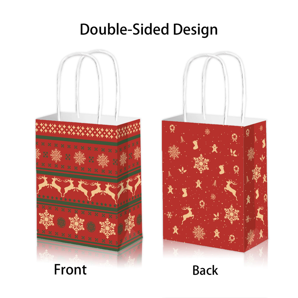 Christmas Gift Bags with Handle