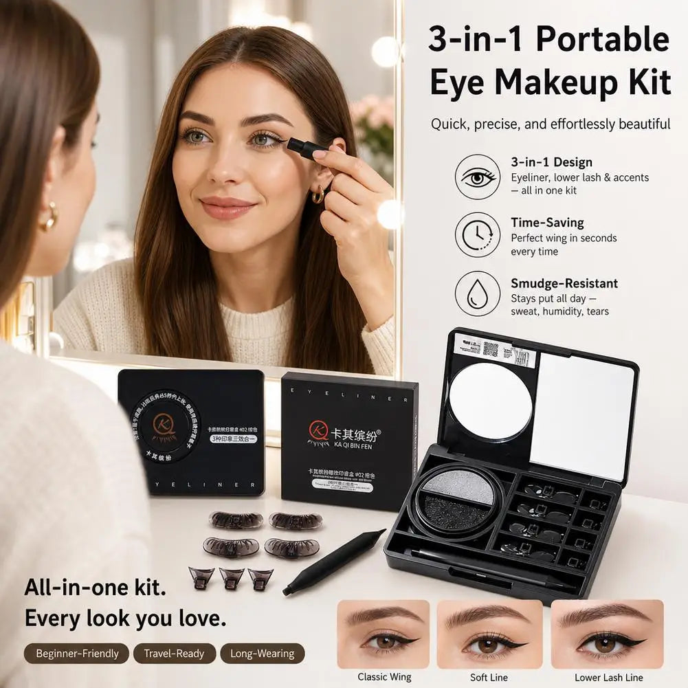 3-in-1 Waterproof Lower Lash Makeup Stamp | Luxe Line