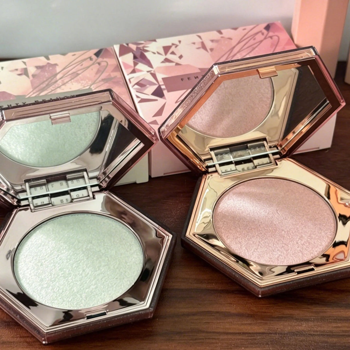 LUXE LINE Fenty Beauty Diamond Highlight Powder – Multi-Color Contour & Glow