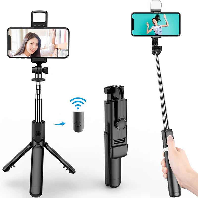 LUXE LINE Bluetooth Selfie Stick & Phone Holder