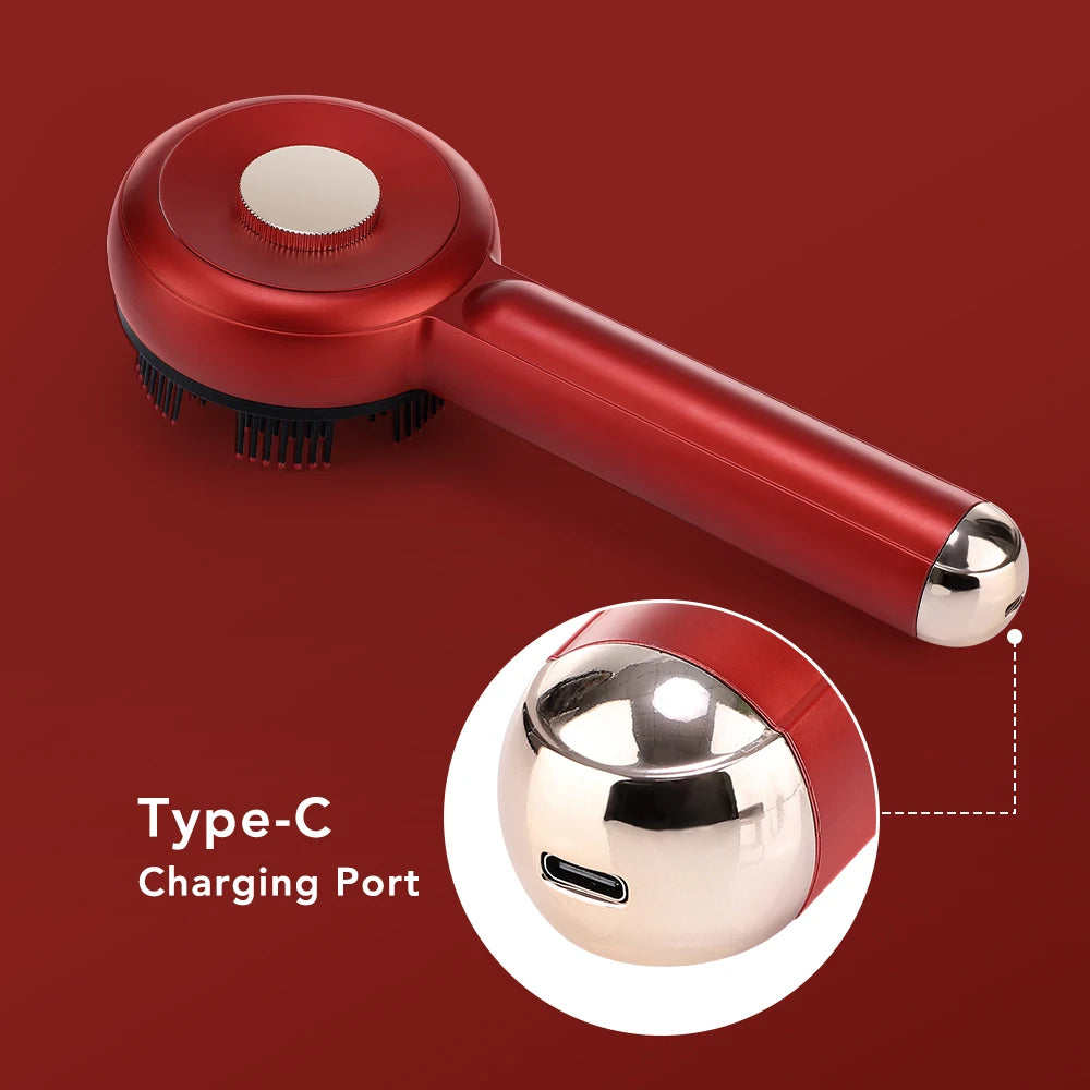LUXE LINE Scalp Massage Comb with Red Light