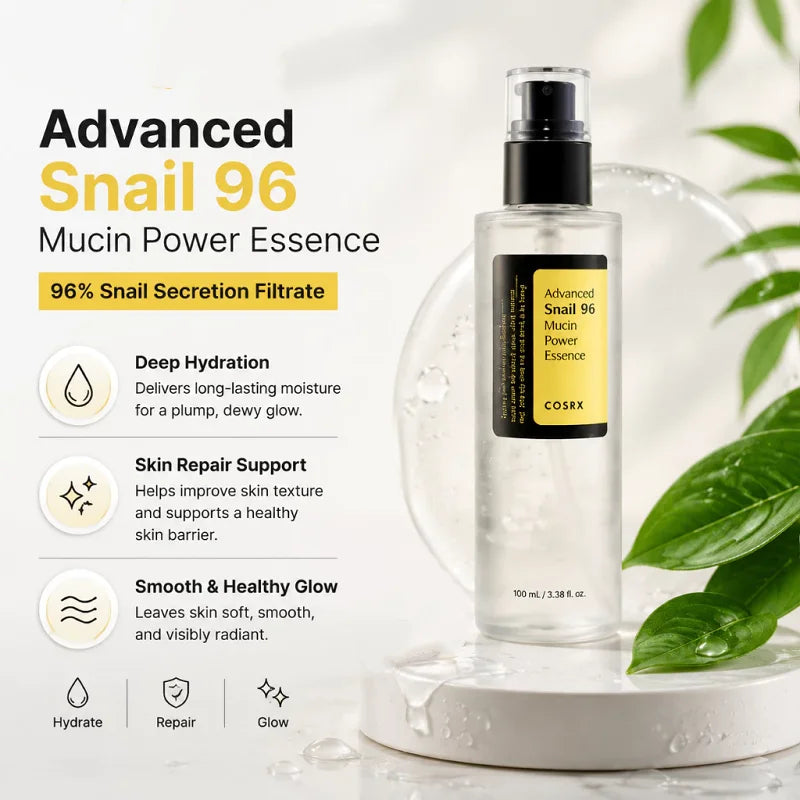 Snail Mucin 96% Hydrating Essence 100ml