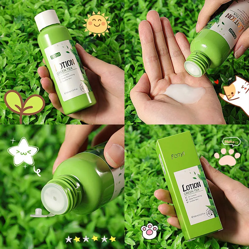 Sakura & Green Tea Korean Skincare Kit
