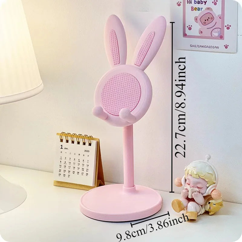 LUXE LINE Cute Rabbit Adjustable Desktop Phone Stand