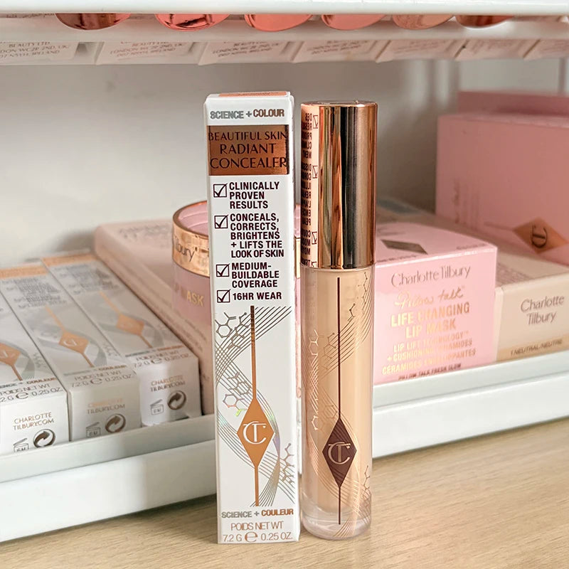 LUXE LINE Charlotte 4-Color Liquid Foundation & Air Cushion – Micro Light Concealer